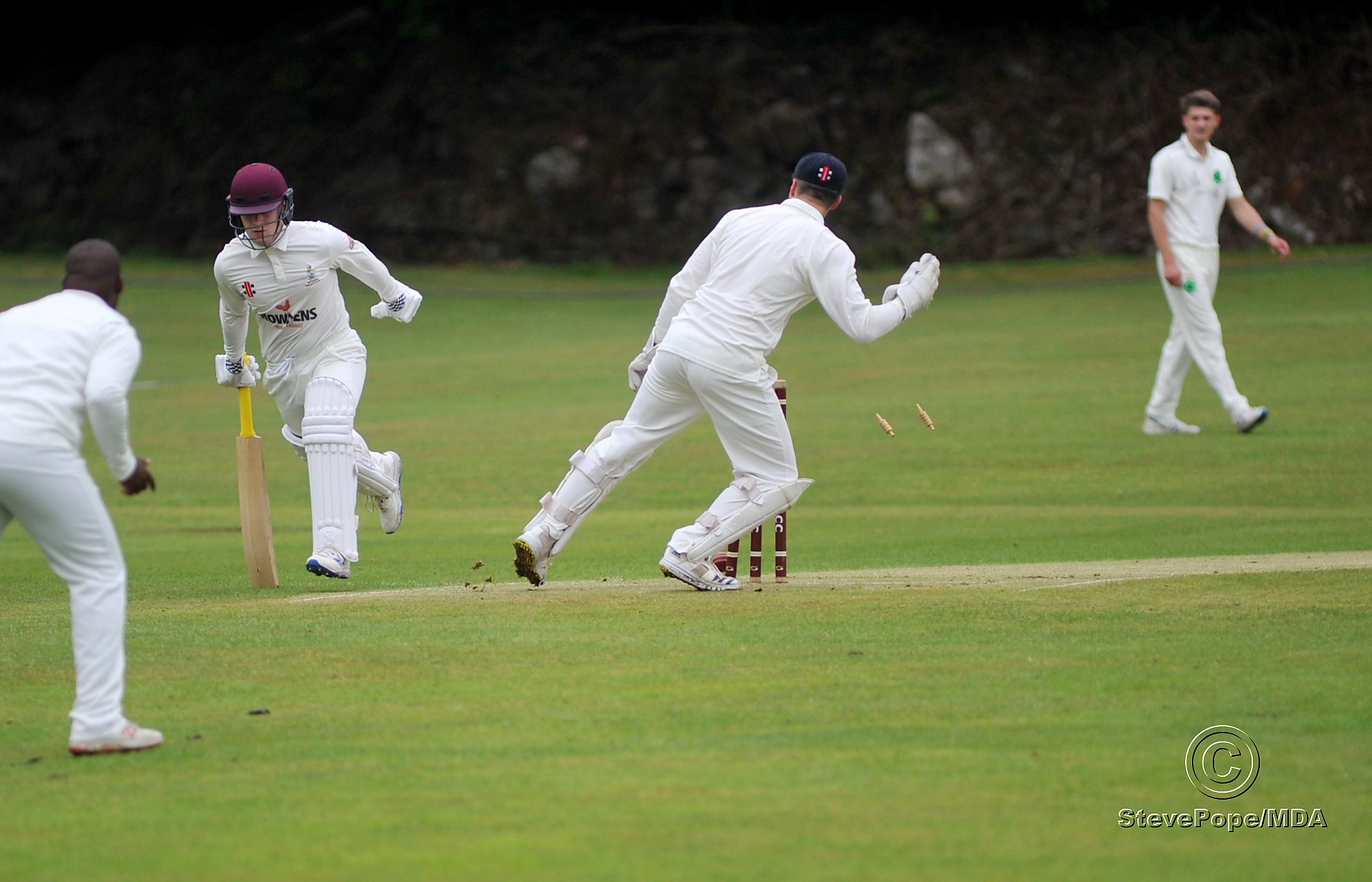 Action from Ipplepen where the hosts entertained Ivybridge in the Devon Cricket League B Division on Saturday.