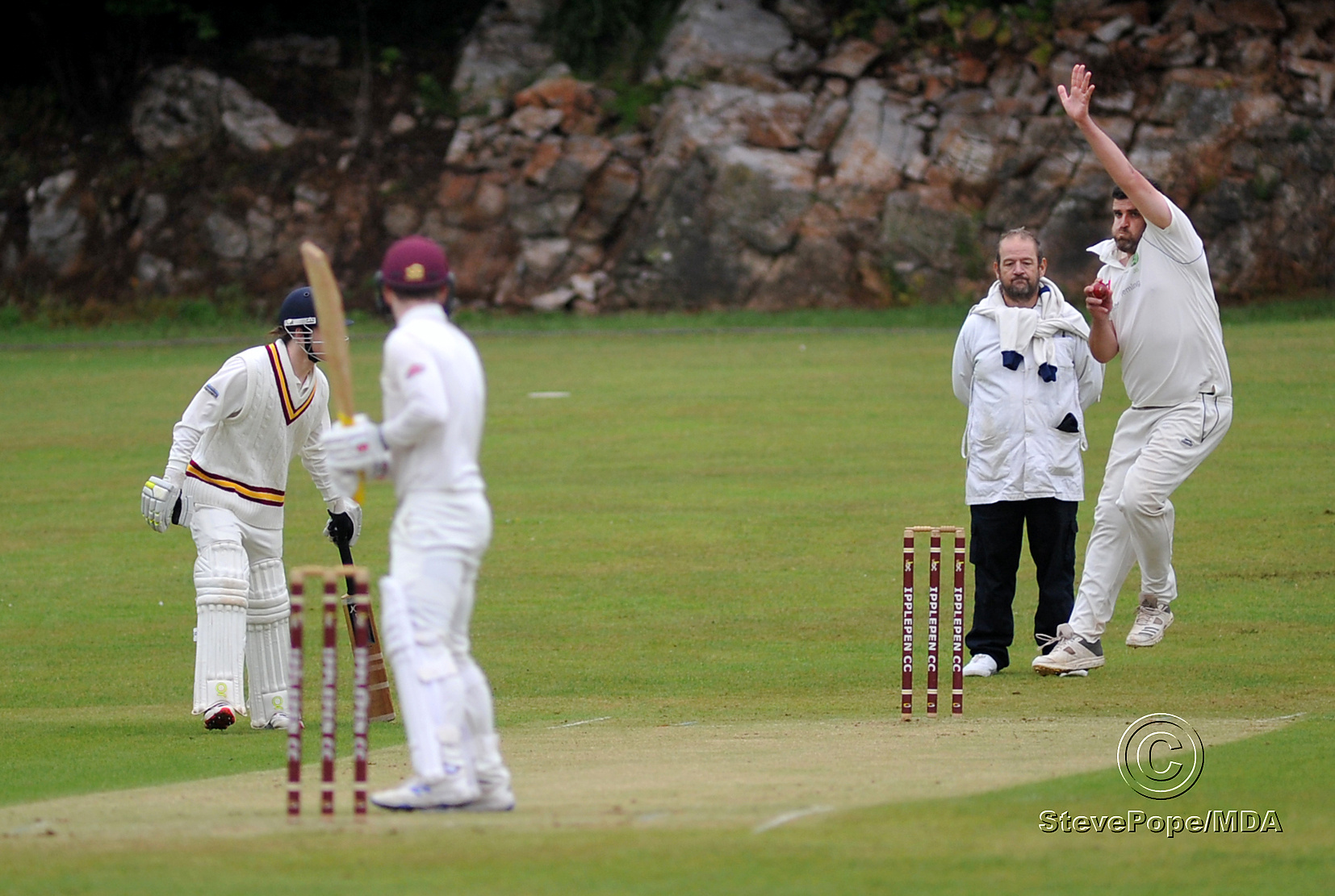 Action from Ipplepen where the hosts entertained Ivybridge in the Devon Cricket League B Division on Saturday.