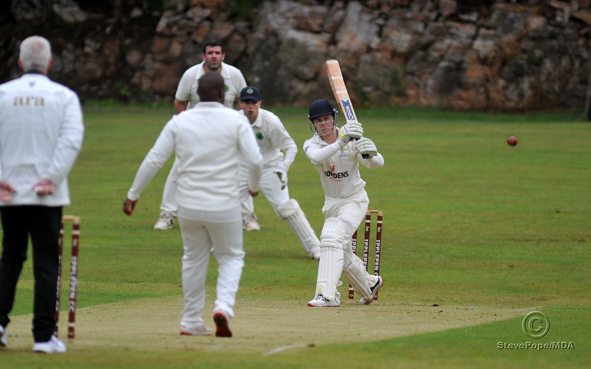 Action from Ipplepen where the hosts entertained Ivybridge in the Devon Cricket League B Division on Saturday.