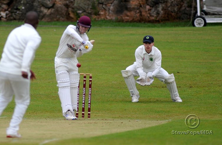 Action from Ipplepen where the hosts entertained Ivybridge in the Devon Cricket League B Division on Saturday.