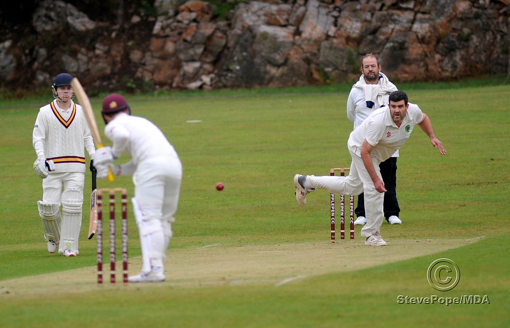 Action from Ipplepen where the hosts entertained Ivybridge in the Devon Cricket League B Division on Saturday.