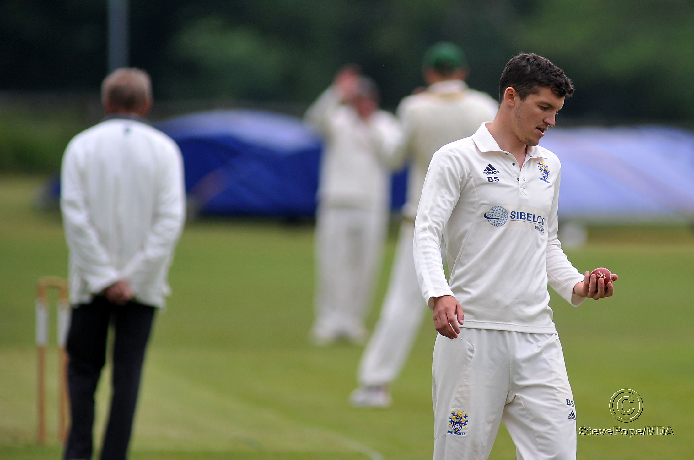 Action from the clash between Chudleigh and Bovey Tracey second XI in the Devon Cricket League B Division on Saturday.