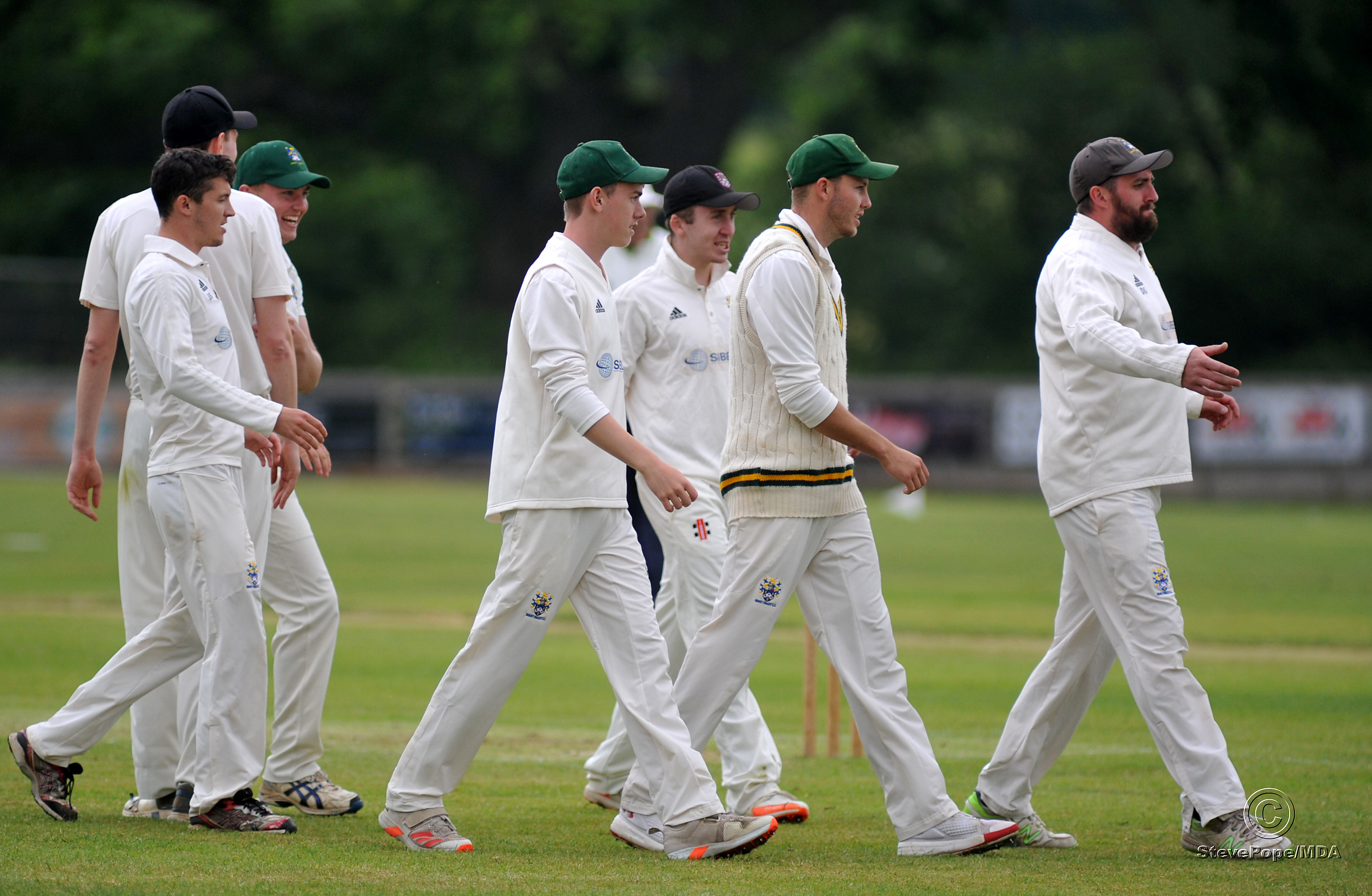 Action from the clash between Chudleigh and Bovey Tracey second XI in the Devon Cricket League B Division on Saturday.