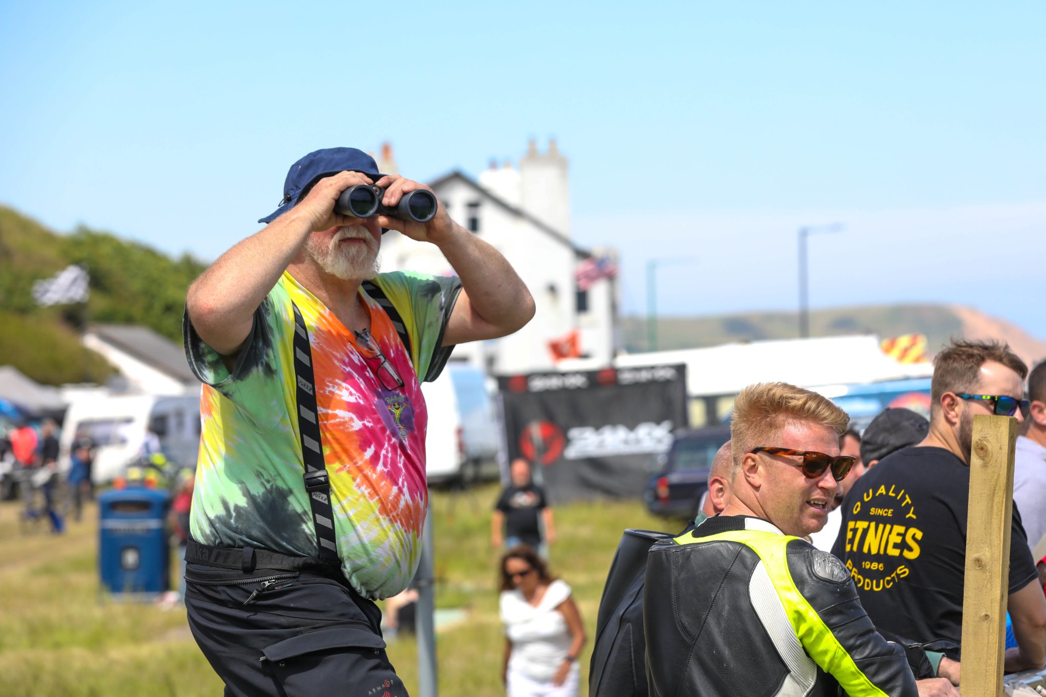 Crowds enjoying the Ramsey Sprint. Photo by Callum Staley (CJS Photography)