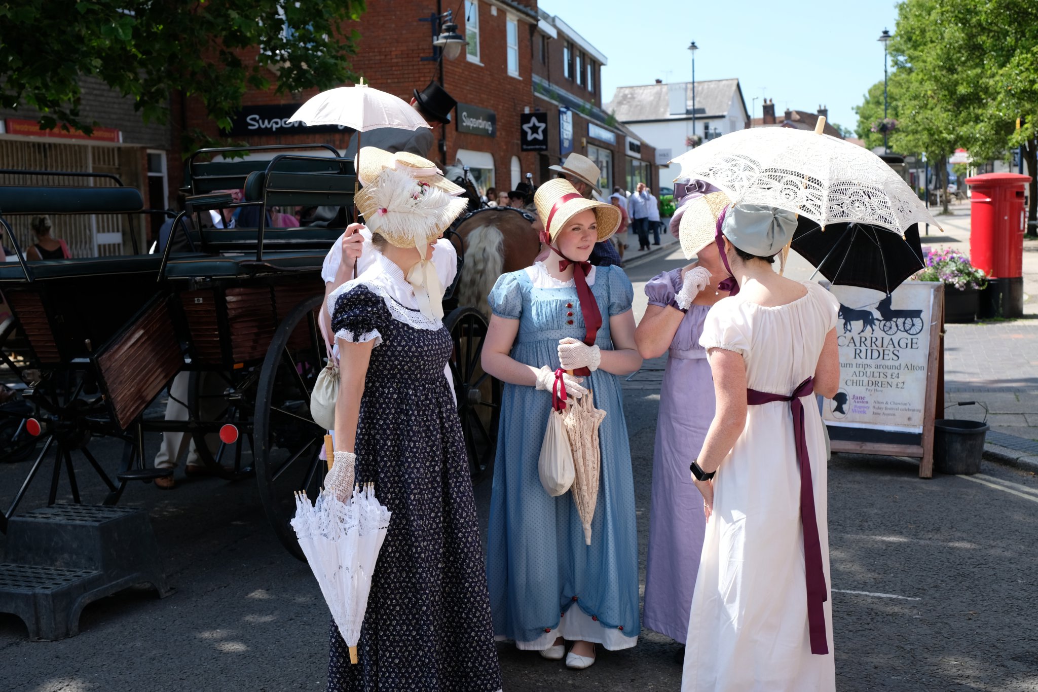 Far left: Victorian cricket on the Butts, Alton
Left: The Regency Ball at the Assembly Rooms is always a sell-out highlight
Above: Regency Day