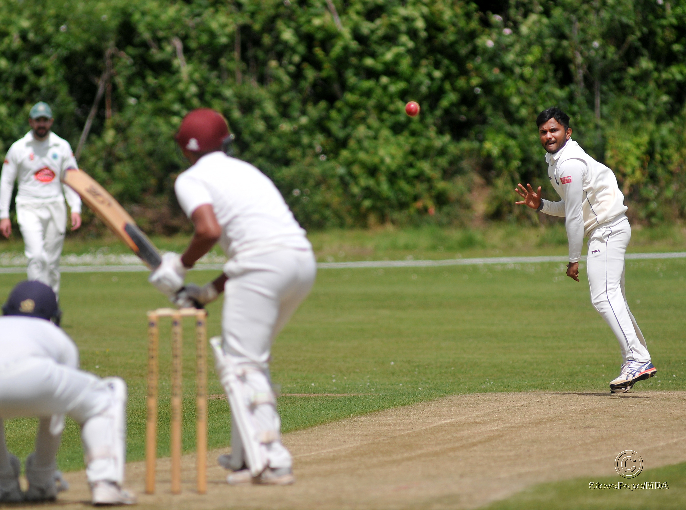 Action from the Devon Cricket League C Division West clash between Ashburton and Paignton second XI on Saturday.
