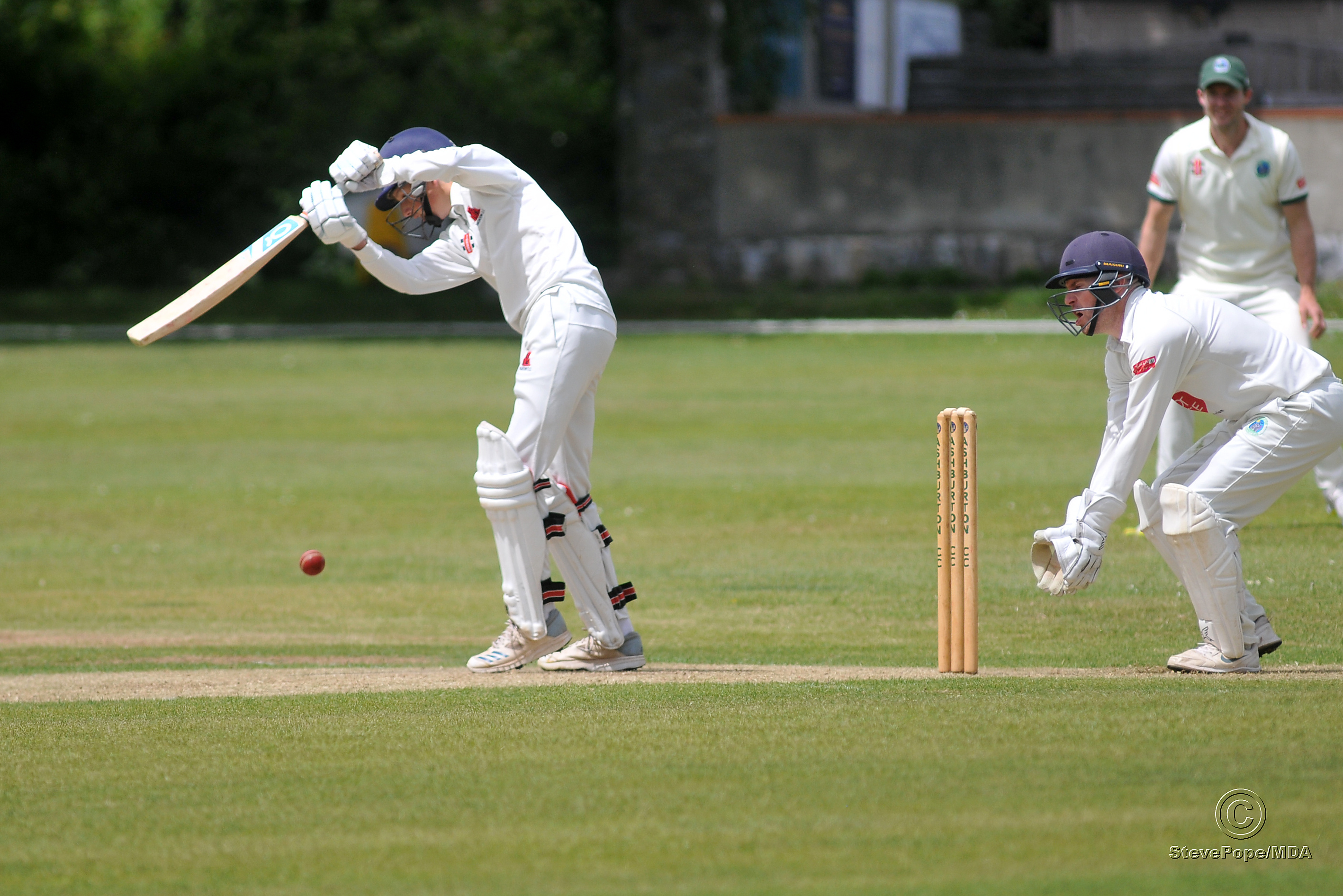 Action from the Devon Cricket League C Division West clash between Ashburton and Paignton second XI on Saturday.