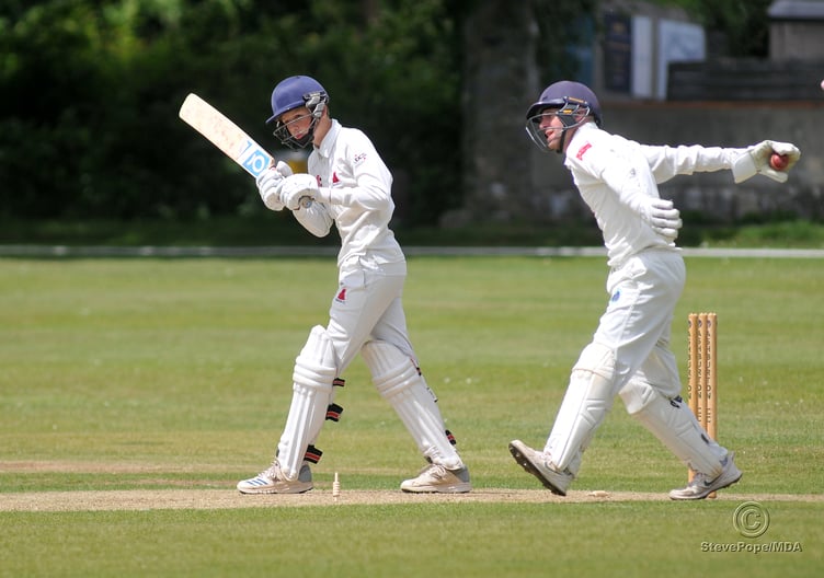 Action from the Devon Cricket League C Division West clash between Ashburton and Paignton second XI on Saturday.