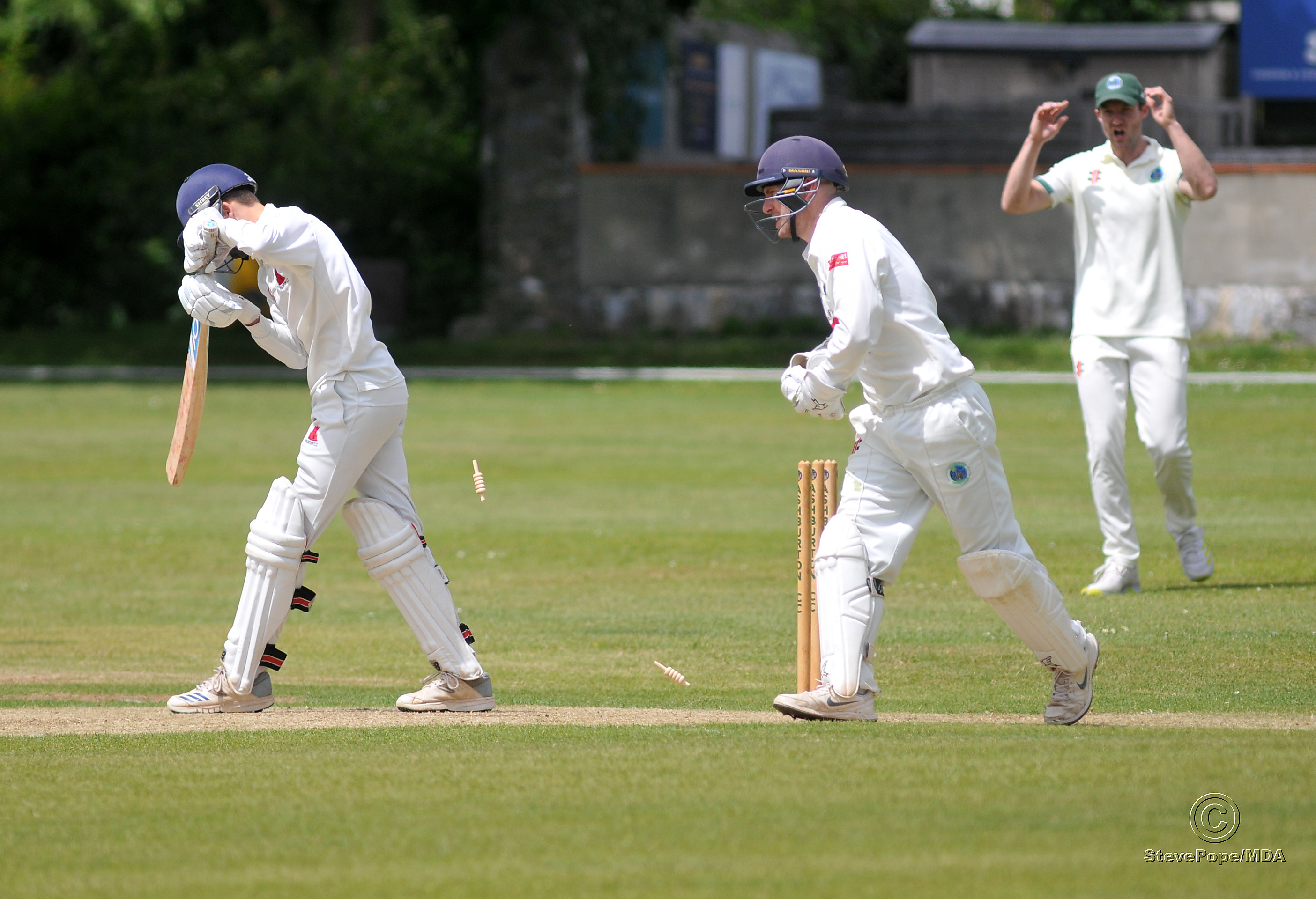 Action from the Devon Cricket League C Division West clash between Ashburton and Paignton second XI on Saturday.