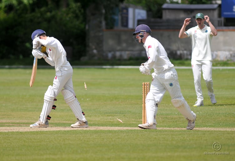 Action from the Devon Cricket League C Division West clash between Ashburton and Paignton second XI on Saturday.