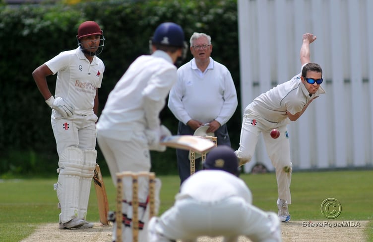 Action from the Devon Cricket League C Division West clash between Ashburton and Paignton second XI on Saturday.