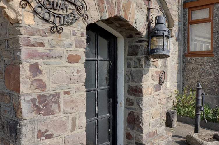 oldest house in bude entrance