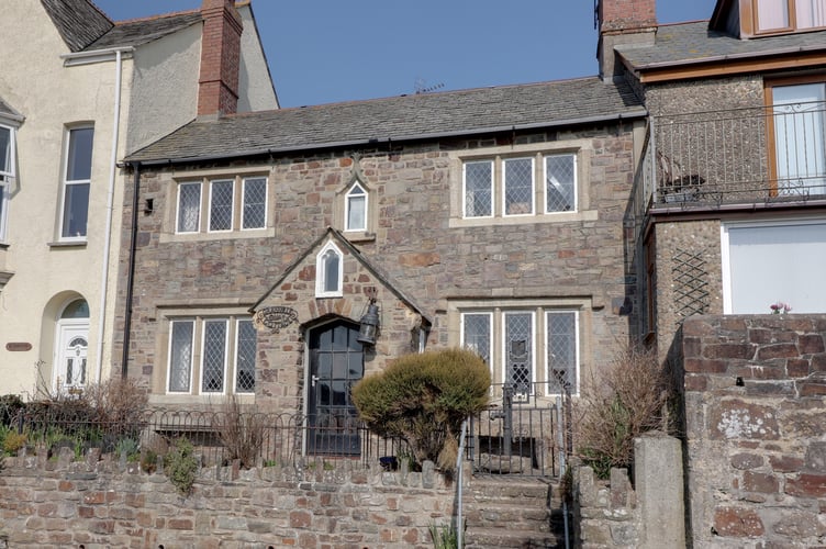 oldest house in bude external