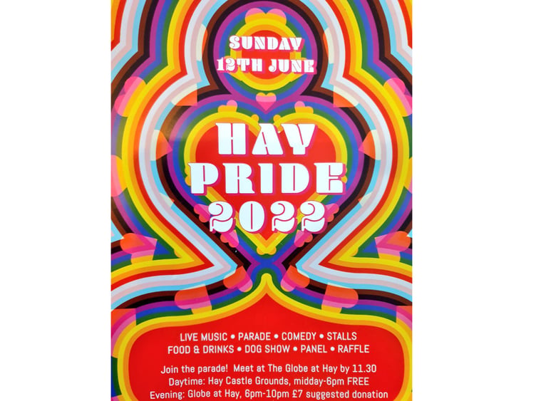 The official Hay Pride poster