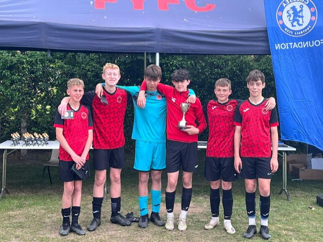 The under-13 Hawks