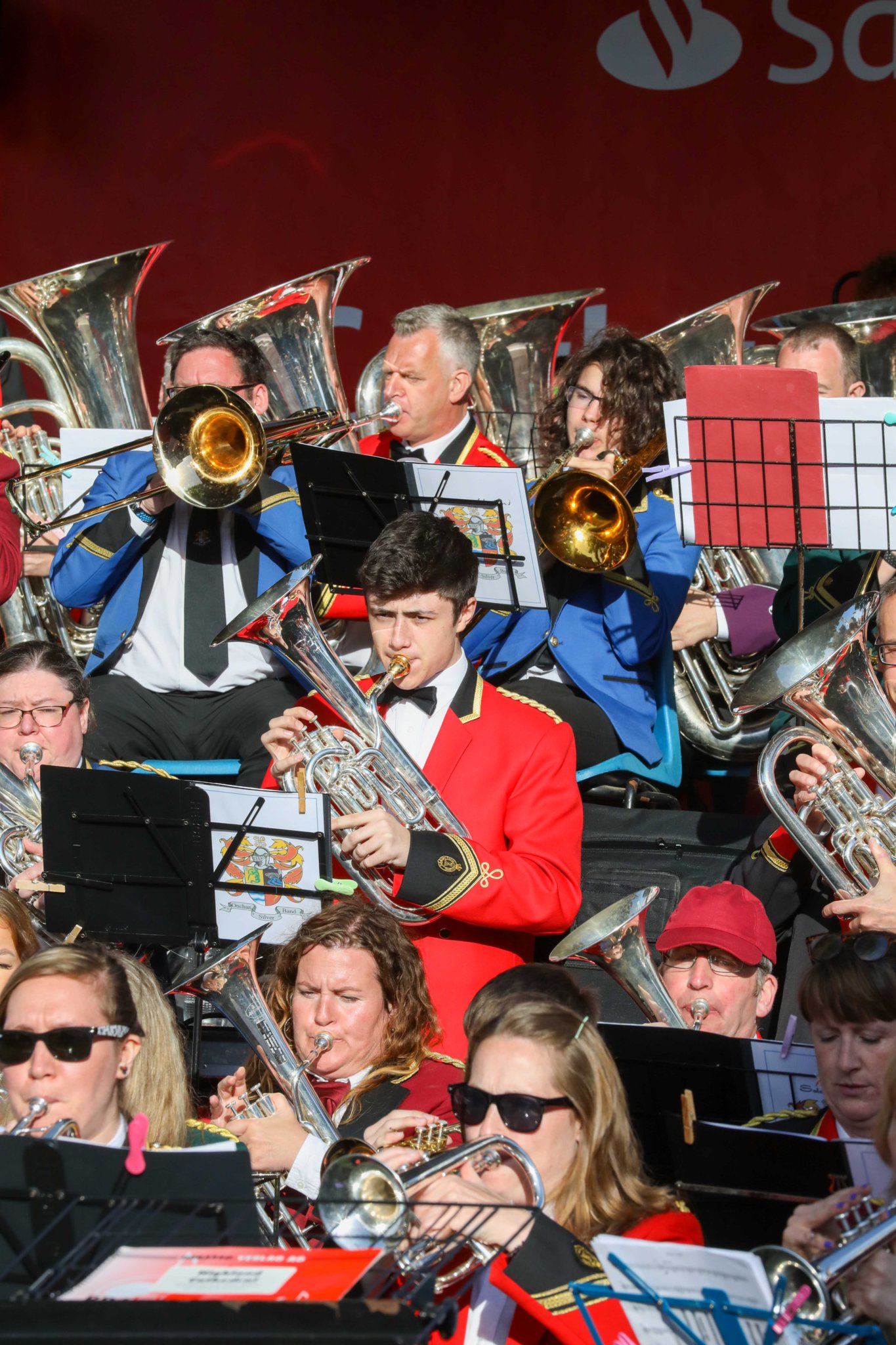 Festival of Brass held in Castletown Square. Photo by Callum Staley (CJS Photography).