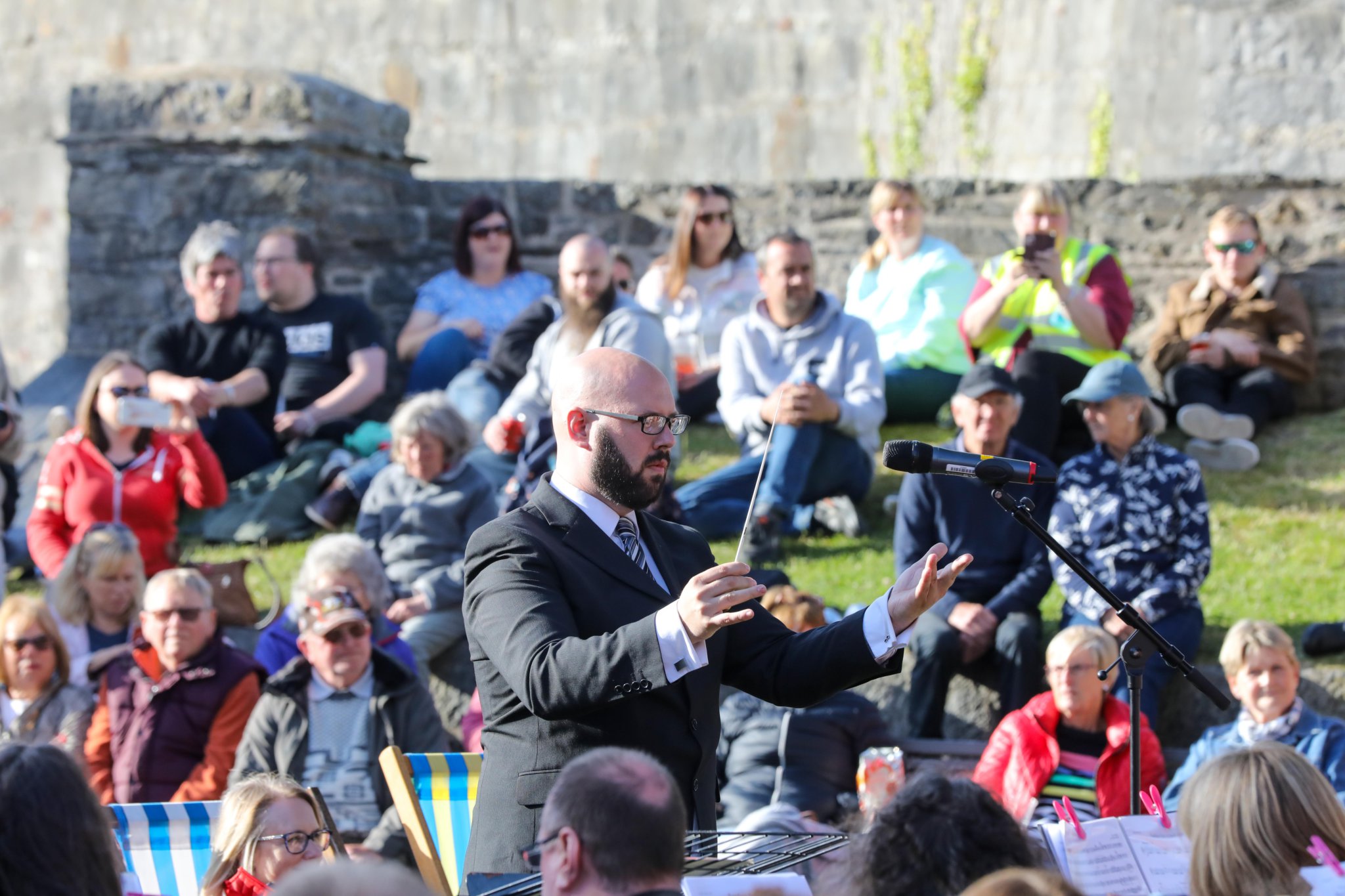 Festival of Brass held in Castletown Square. Photo by Callum Staley (CJS Photography).