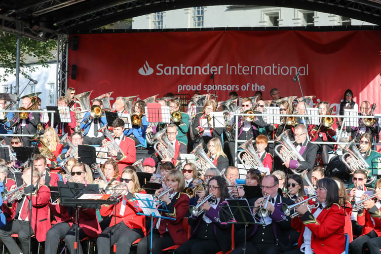 Festival of Brass held in Castletown Square. Photo by Callum Staley (CJS Photography).