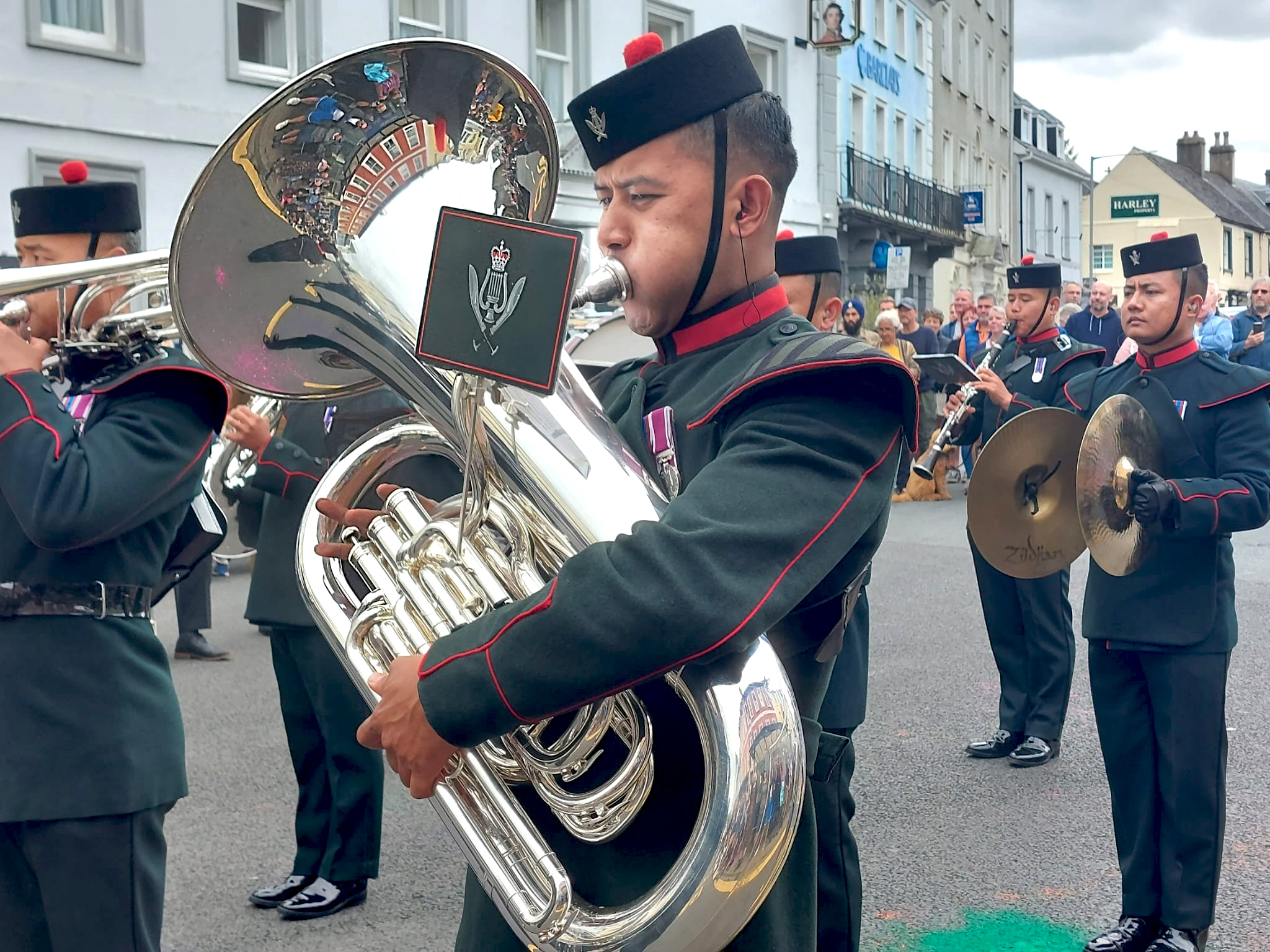 A member of the band