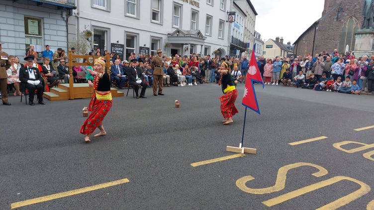 Two of the dancers