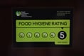 Food hygiene ratings given to two Waverley restaurants