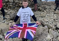 Schoolboy climbs the Three Peaks for Farnham charity Phyllis Tuckwell
