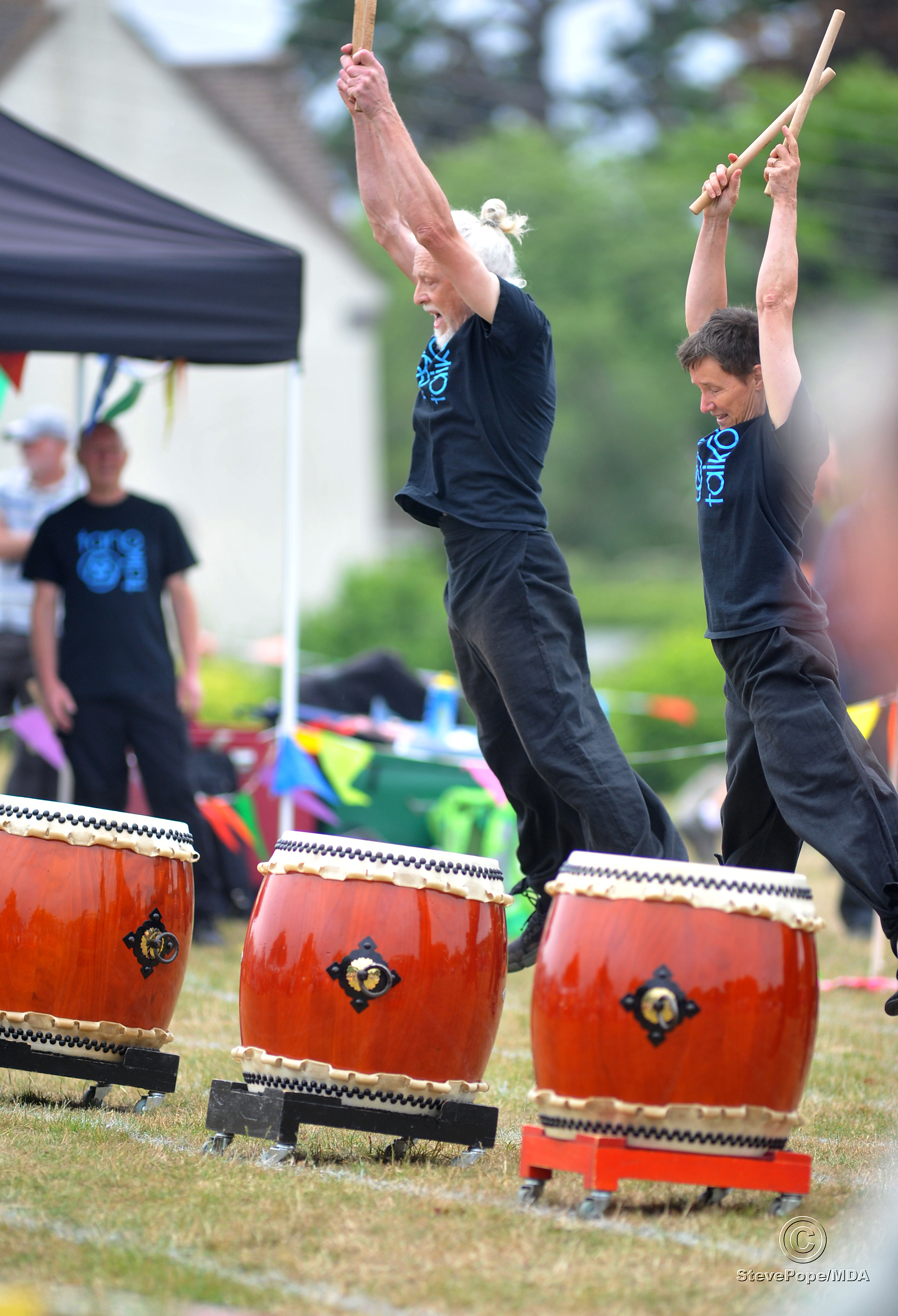 Tano Taiko drummers