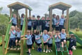 New equipment unveiled at St Ives School Nursery’s playground