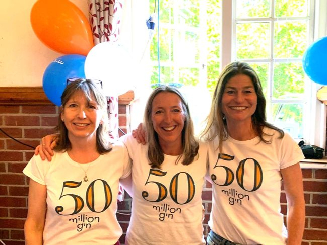 Event organisers Janice Foster (left), Mel Redman and Lena Kirby