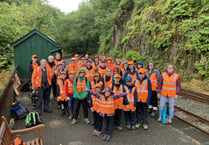 Tracksiders celebrate 25 years caring for Talyllyn