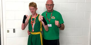 Successful end to the season for junior boxer Sonny Finch