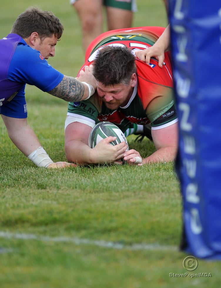 Action from the South West Rugby League clash between Teignbridge Trojans and Tarka Storm on Saturday.