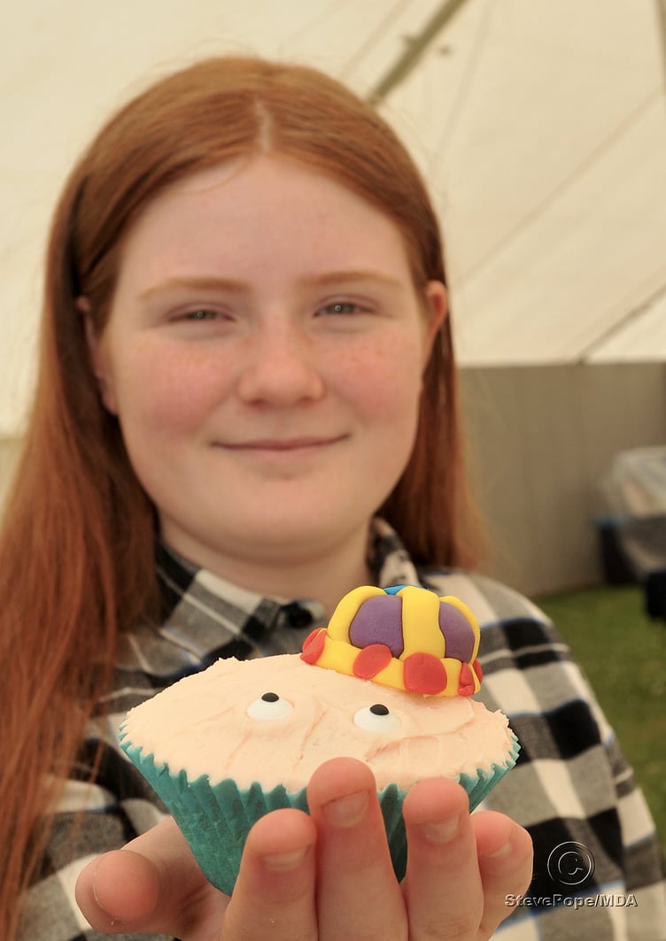 Cupcake creator Milly Fenwick (11) from Exeter
