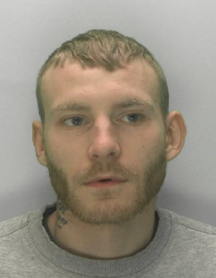 Jonny Wooky-Thompson robbed a Forest garage.