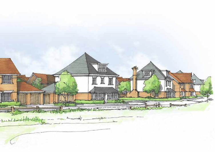 Wates Developments has submitted new outline plans for up to 146 homes either side of Waverley Lane – down from the 157-home scheme it applied for in its initial planning application, rejected at appeal in 2018
