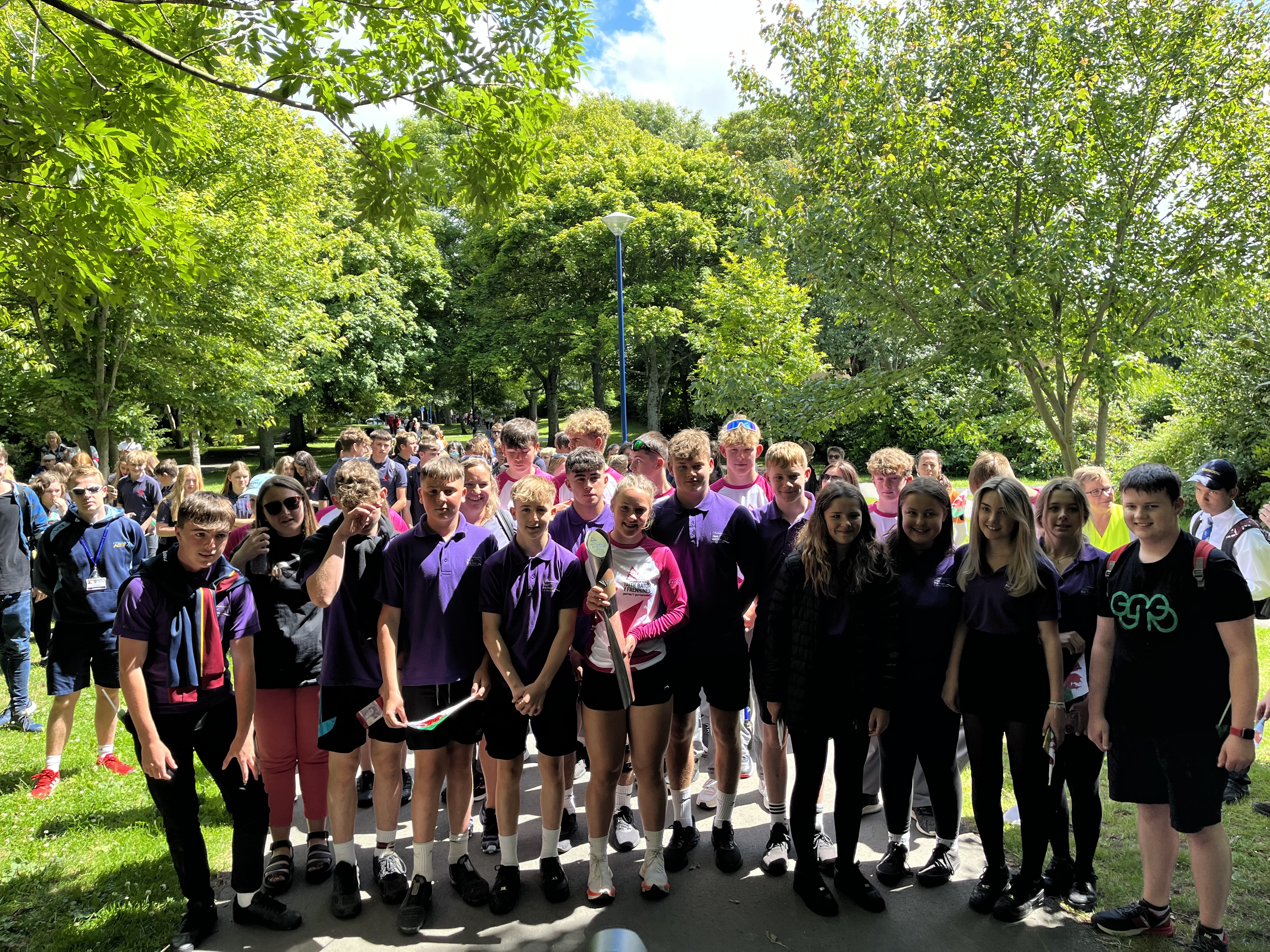 The Queen’s Baton Relay - Aberystwyth