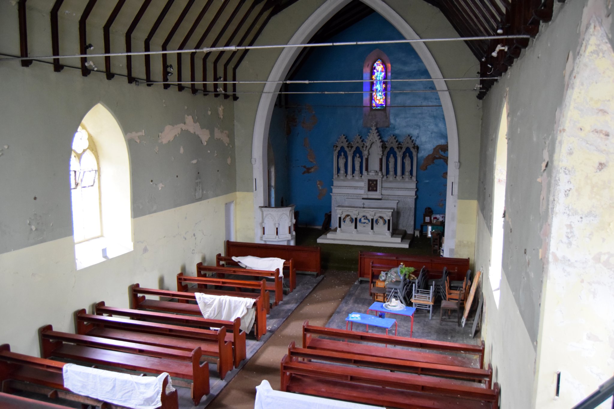 The former Catholic church on North Road is set to be turned into a community hub
