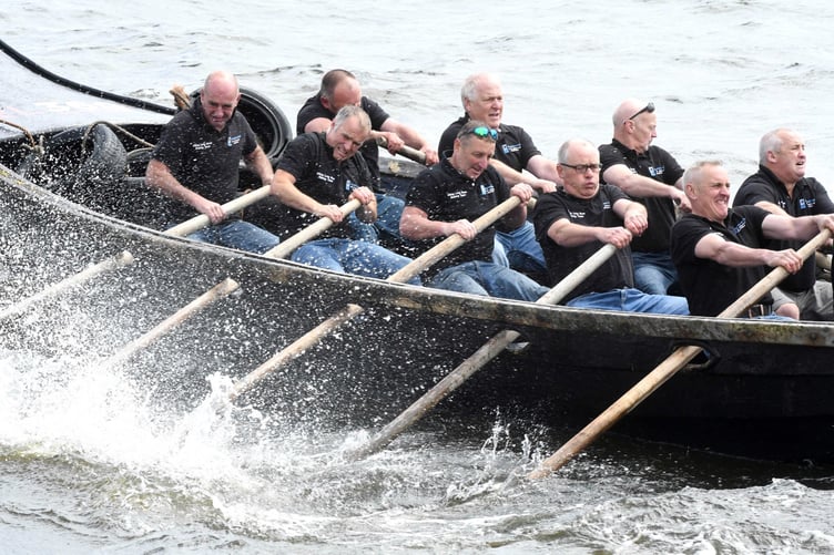 The 2021 Peel Viking Longboat races -