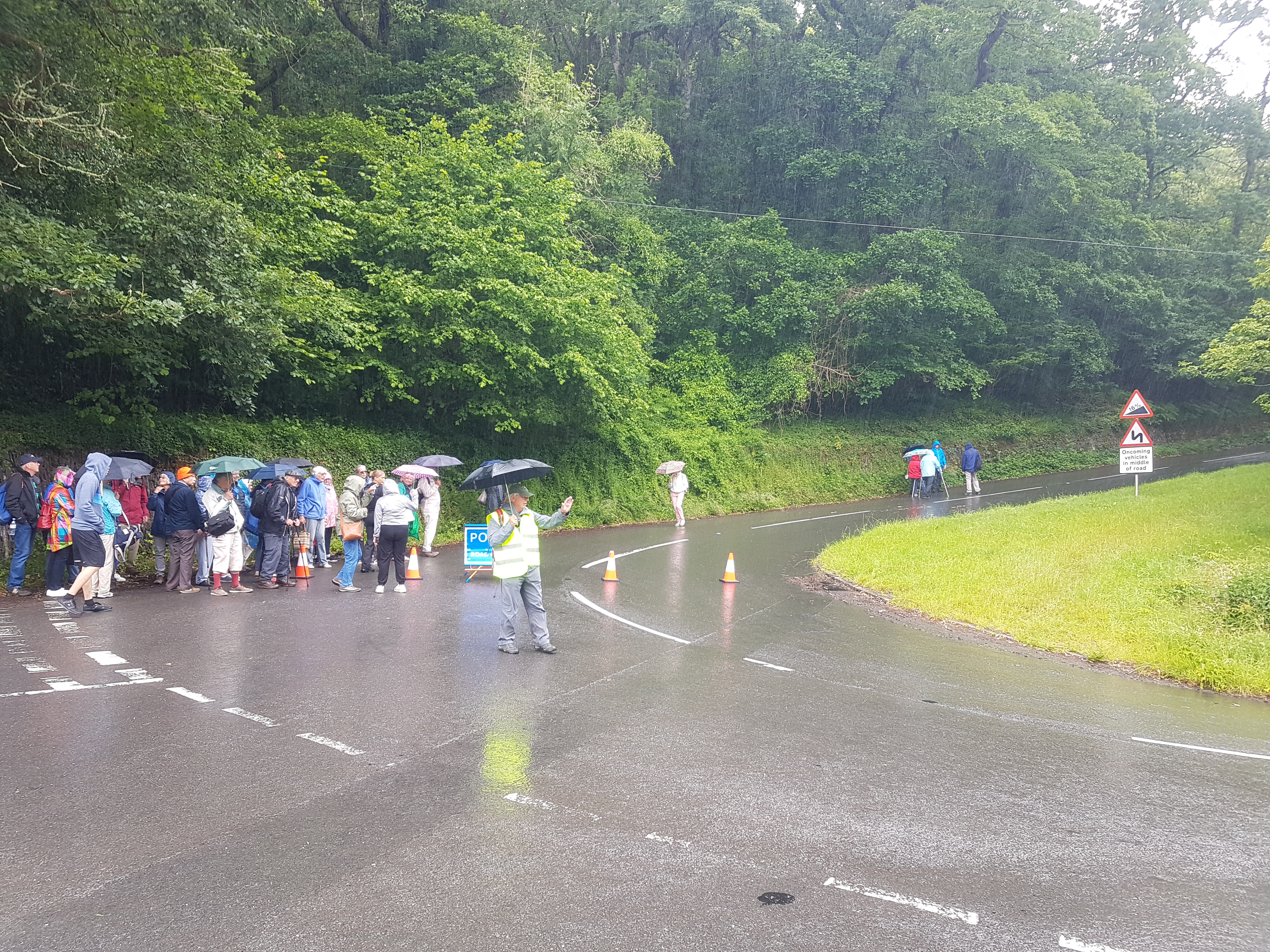 Stuck in the rain and going nowhere
