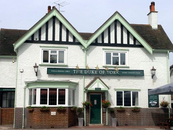 The Duke of York pub in Weybourne Road
