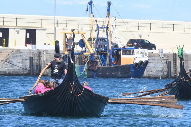 The 2022 Peel Viking Longboat Races -