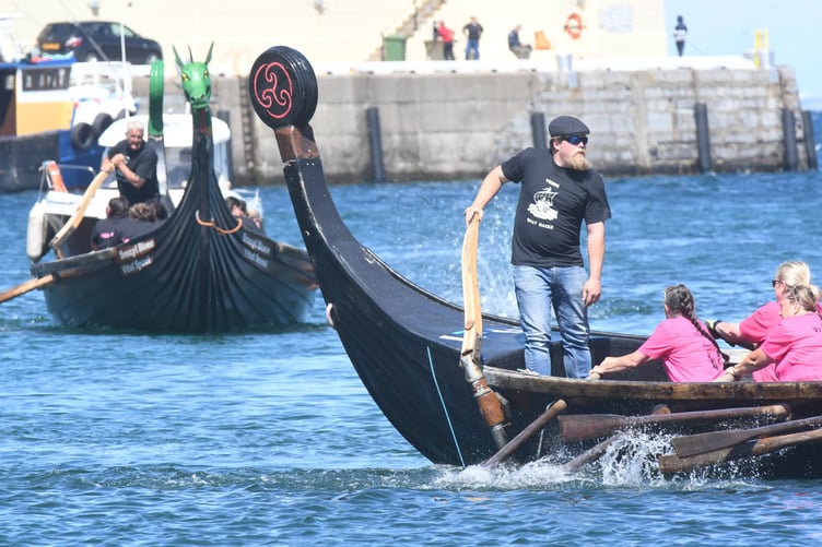 The 2022 Peel Viking Longboat Races -