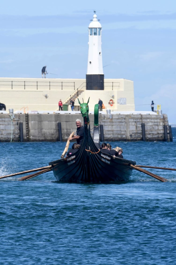 The 2022 Peel Viking Longboat Races -