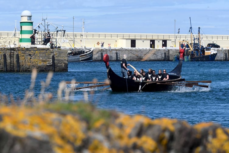 The 2022 Peel Viking Longboat Races -