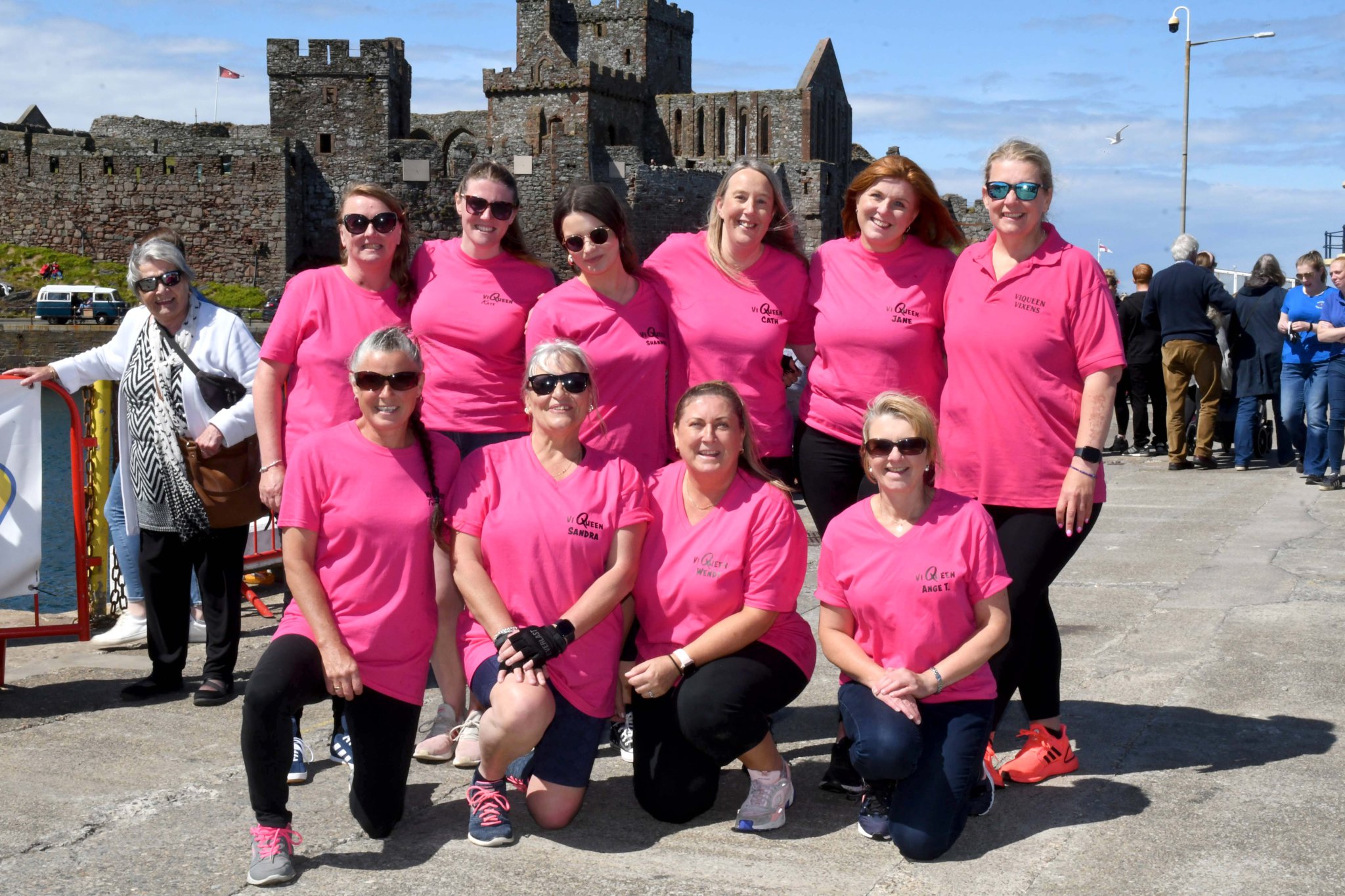 The 2022 Peel Viking Longboat Races - pictured are the ‘Vi-Queens’