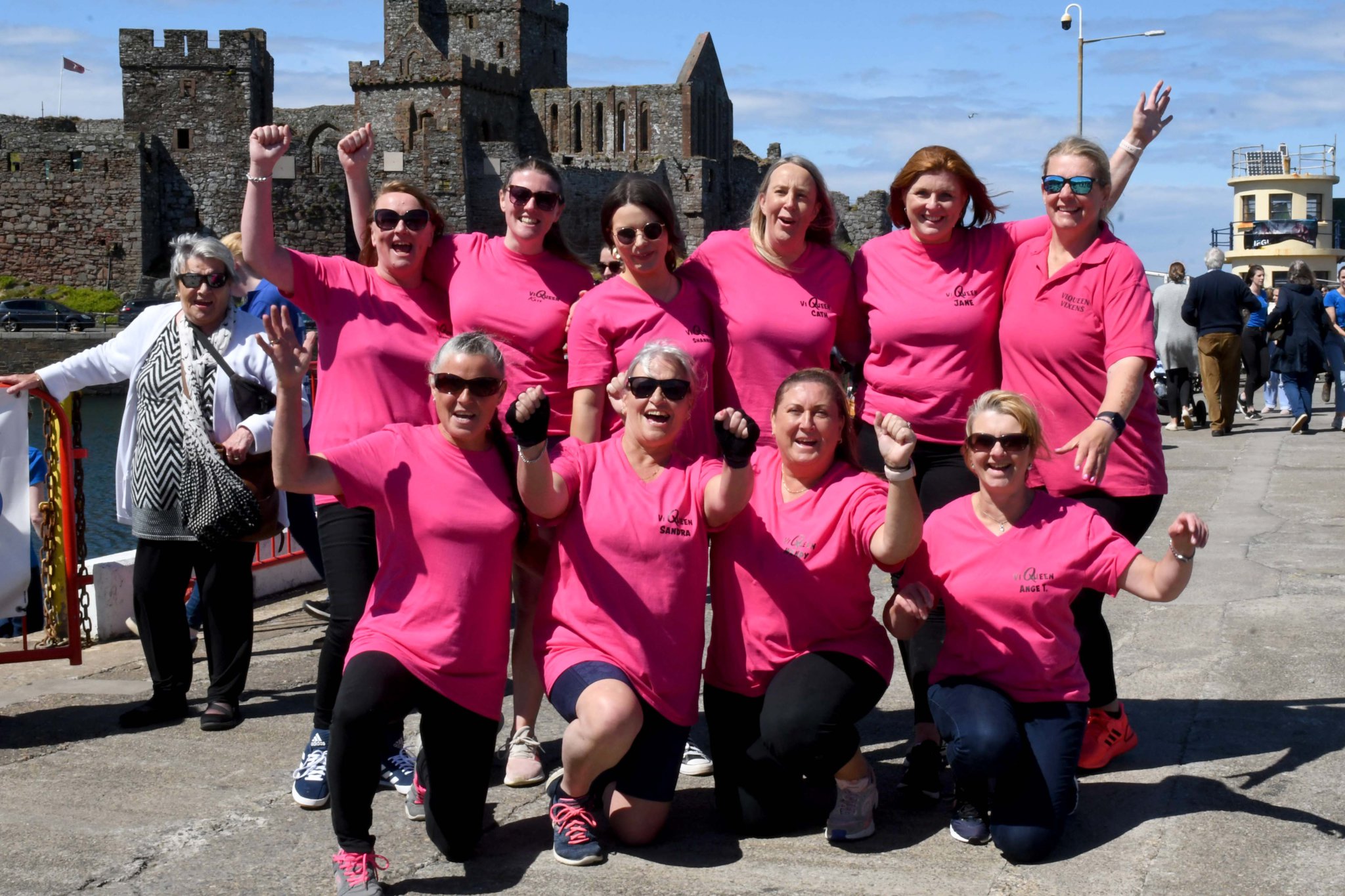 The 2022 Peel Viking Longboat Races - pictured are the ‘Vi-Queens’