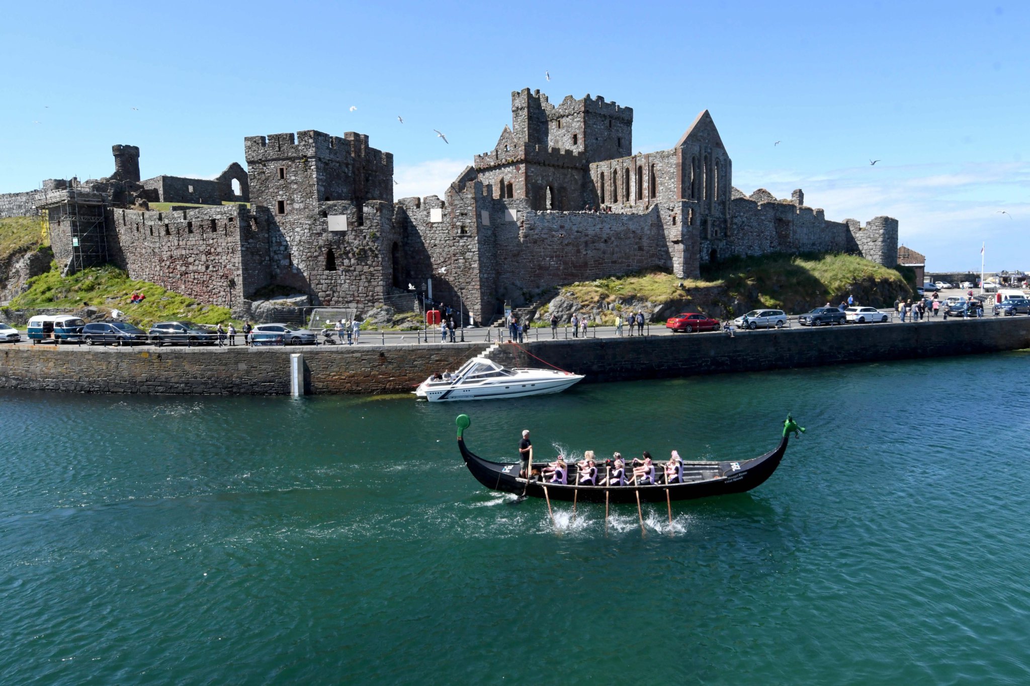 The 2022 Peel Viking Longboat Races -