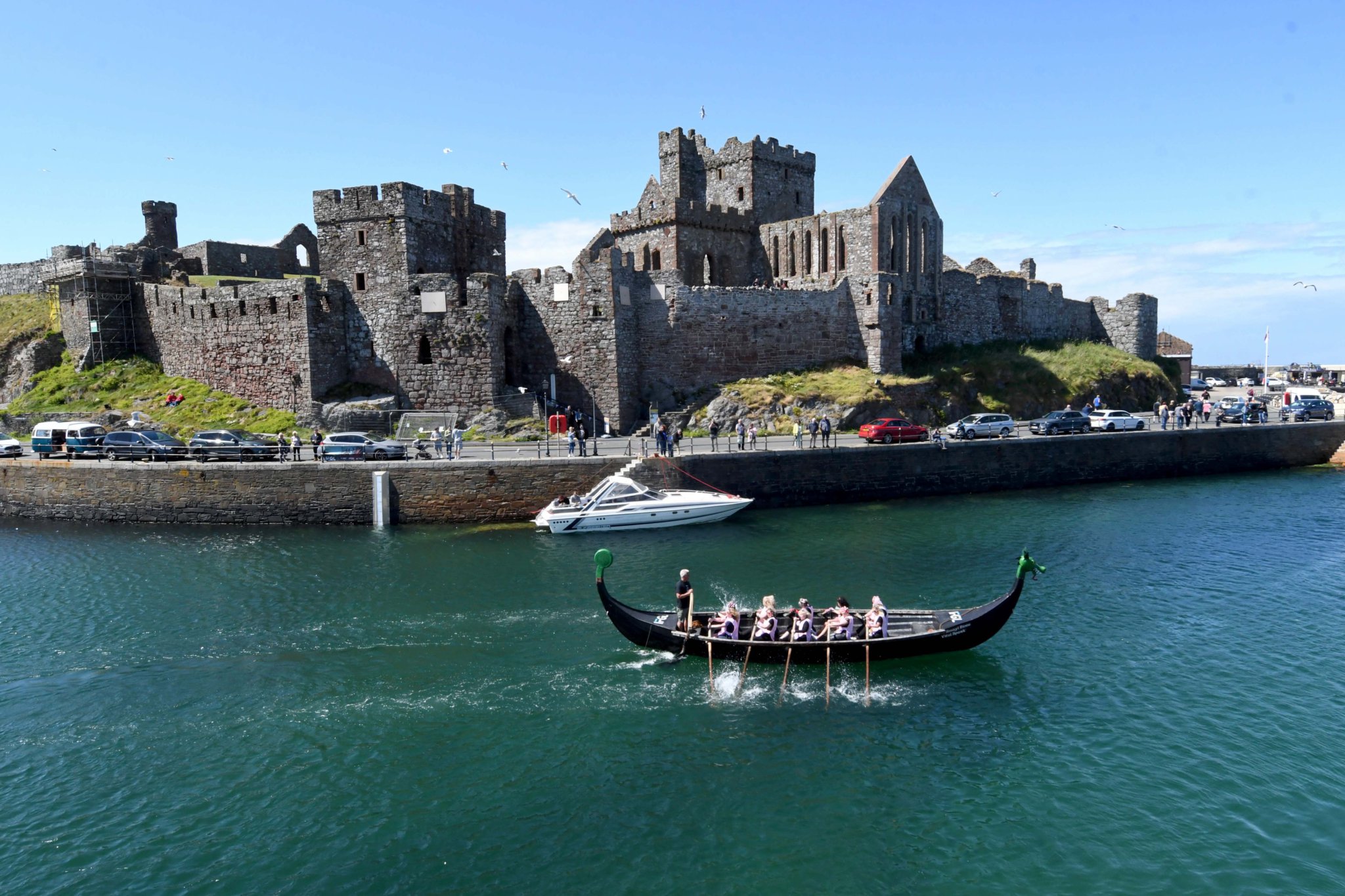 The 2022 Peel Viking Longboat Races -