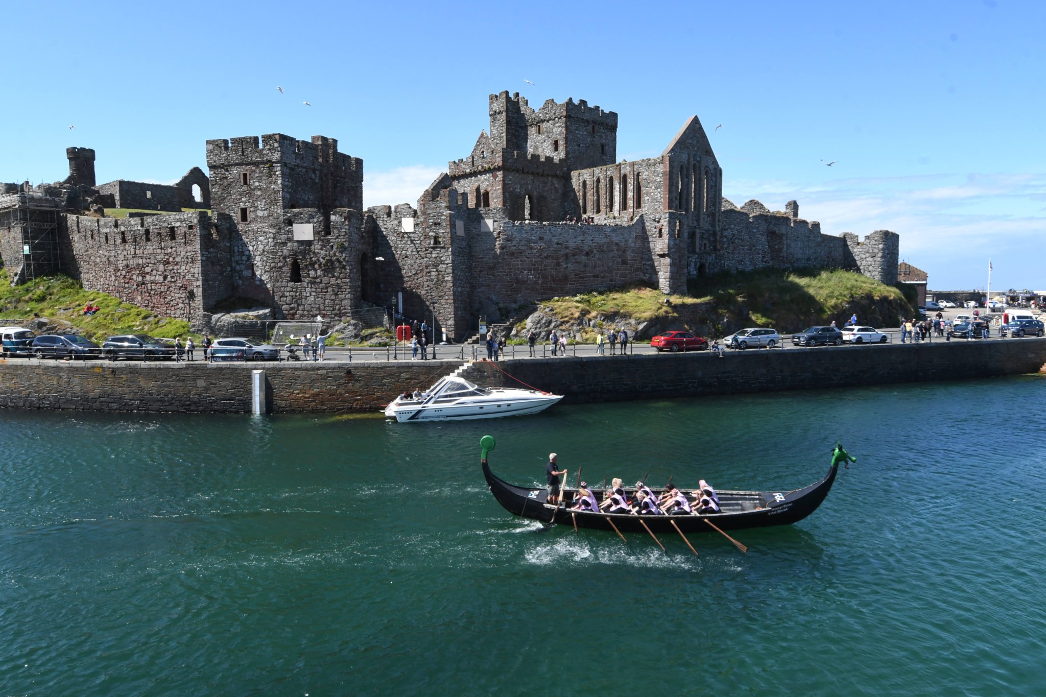 The 2022 Peel Viking Longboat Races -