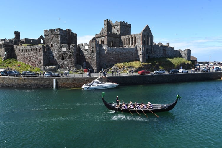 The 2022 Peel Viking Longboat Races -